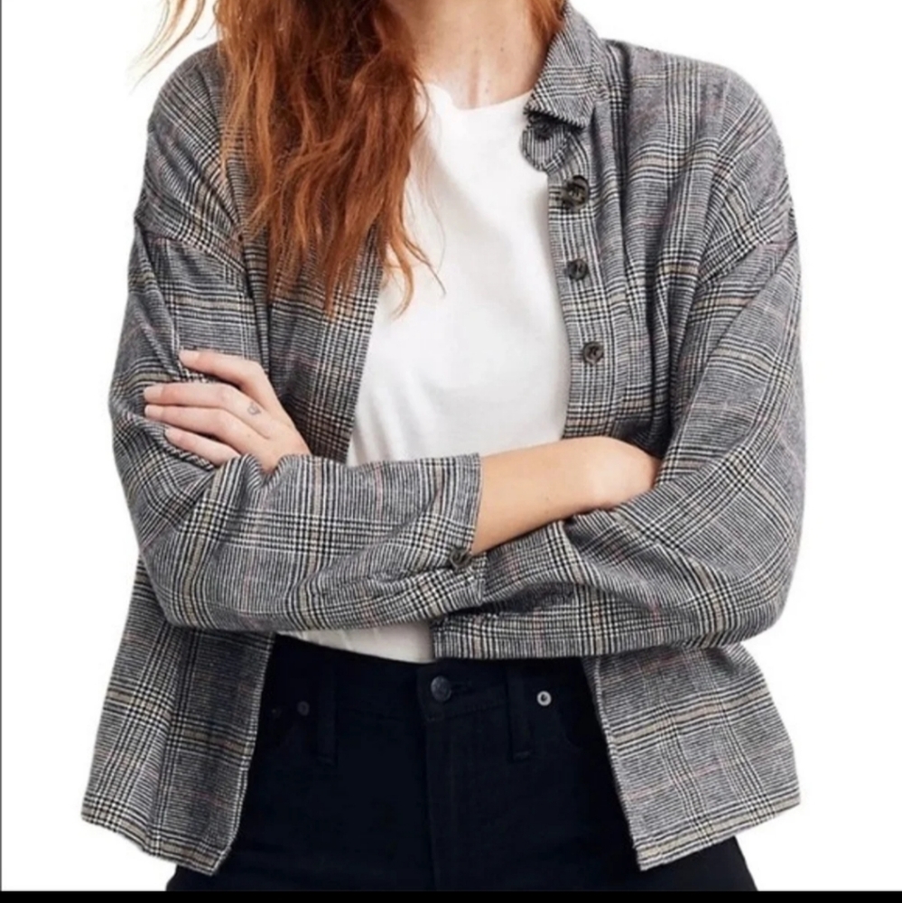 Madewell Bromley Button Up Shirtjacket